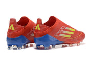 F50 ELITE LACELESS ROT GELB BLAU