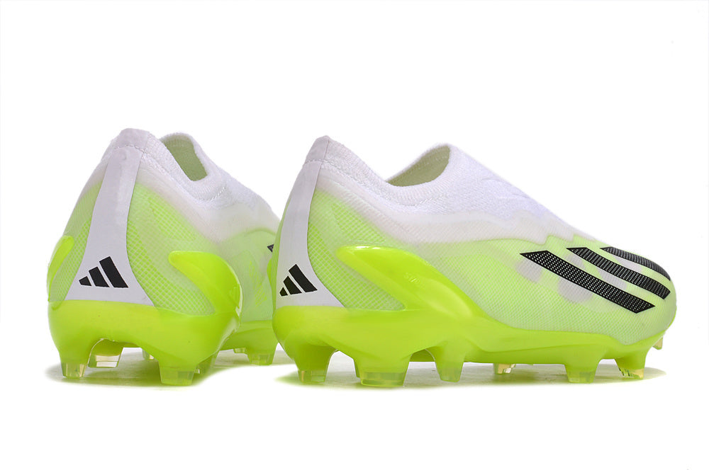 CRAZYFAST X1 WEISS FLUORESZIEREND GELB LACELESS