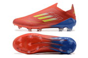 F50 ELITE LACELESS ROT GELB BLAU
