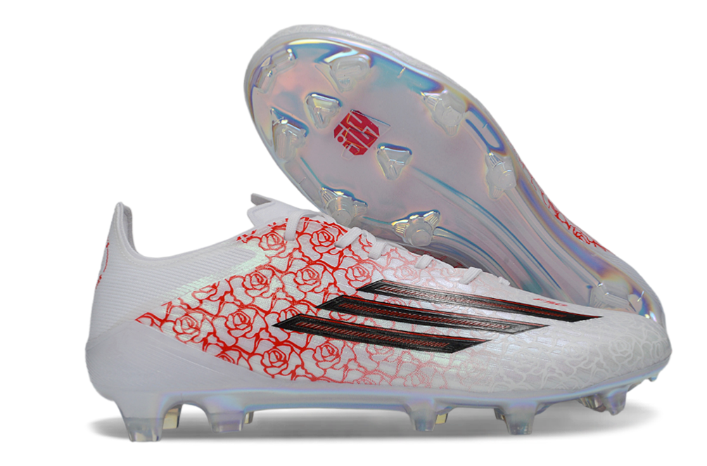 F50 TF BLANC ROUGE LACET