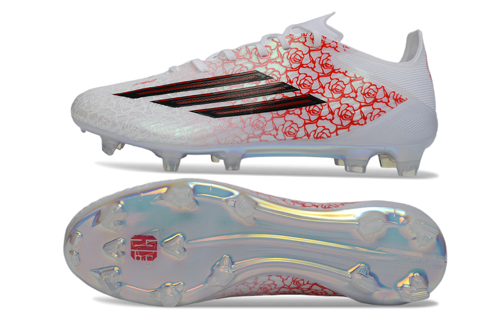 F50 TF BLANC ROUGE LACET