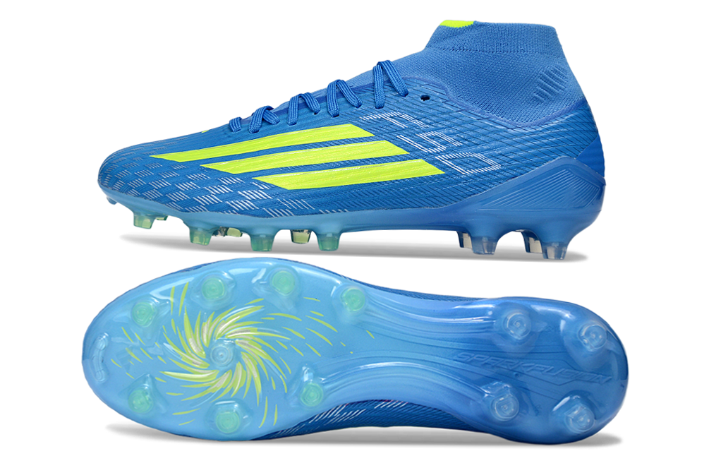 F50 FT ICE PRECISION BLAU GELB HOCH SCHNÜRSENKEL