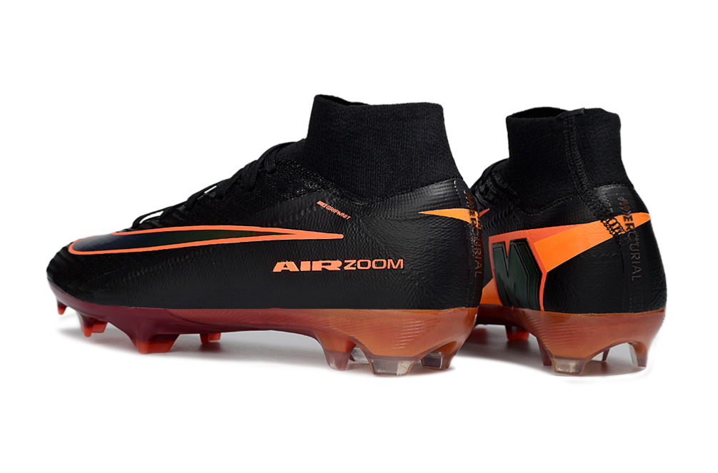 AIR ZOOM MERCURIAL VAPOR SCHWARZ ORANGE HOCH