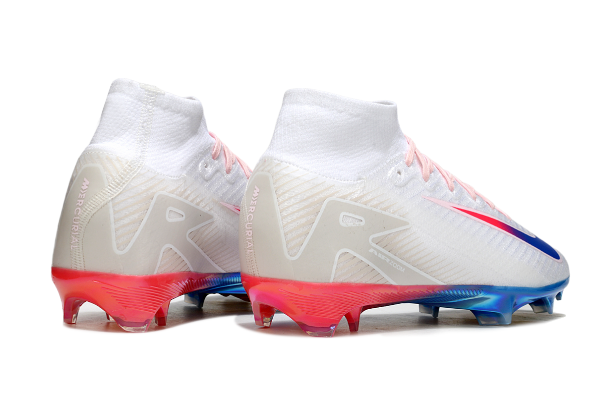AIR ZOOM MERCURIAL VAPOR 16 WEISS BLAU ROSA HOCH