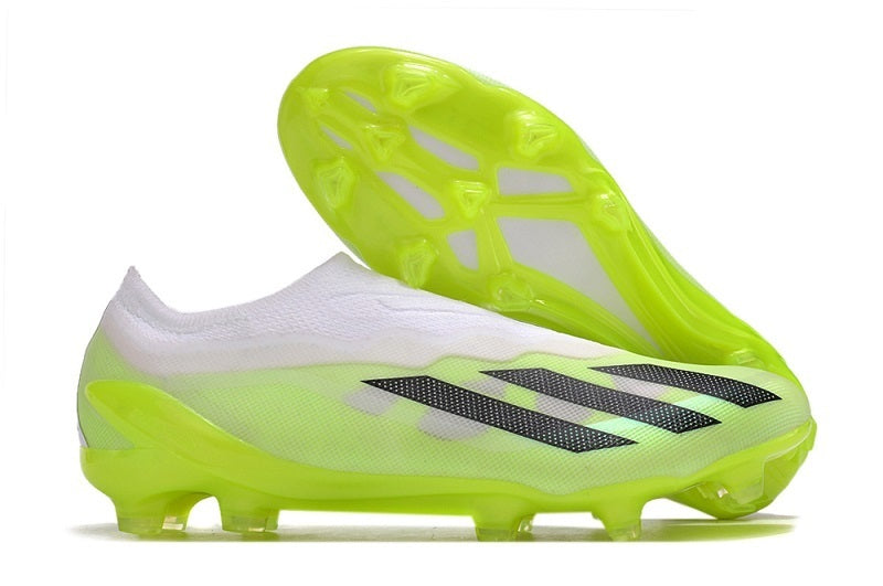 CRAZYFAST X1 WEISS FLUORESZIEREND GELB LACELESS